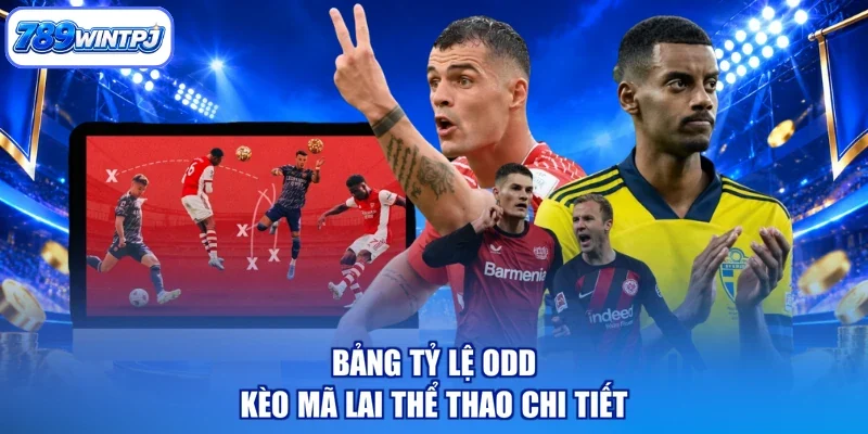 Bảng tỷ lệ odd kèo mã lai thể thao chi tiết