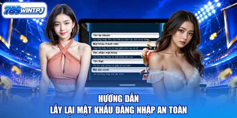Hướng dẫn lấy lại mật khẩu đăng nhập an toàn